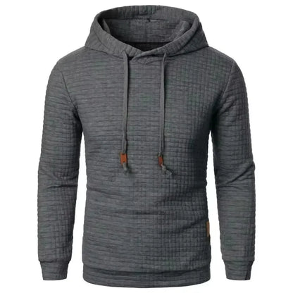 Men's Oversized Casual Hoodie with Zipper - Various Colors