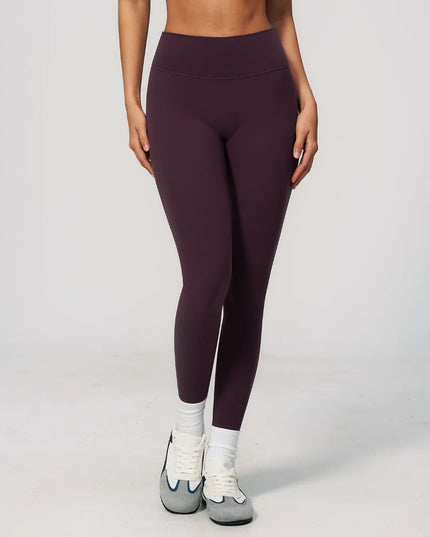 High-Waisted Women's Fitness Leggings with Push-Up Design