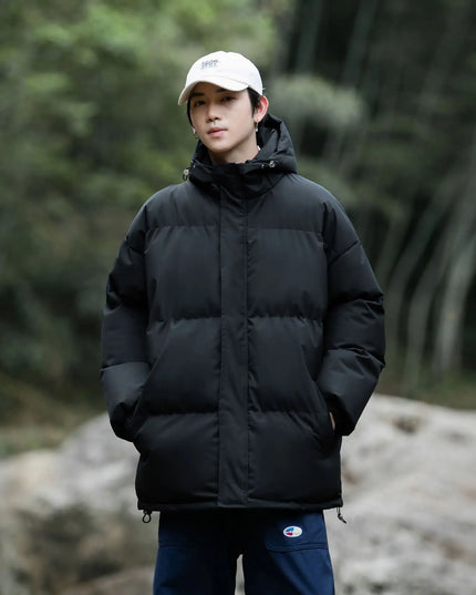 Unisex  Parka Jacket with Detachable Hood - Various Colors