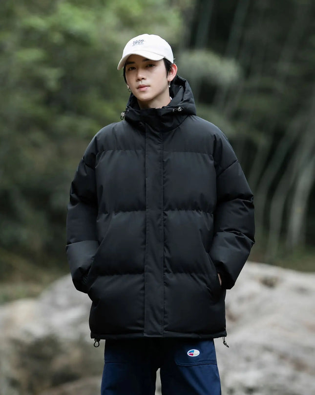 Unisex  Parka Jacket with Detachable Hood - Various Colors