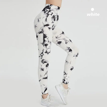 High-Waisted Women's Seamless Leggings - Scrunch Butt Lifting Elastic Yoga Pants