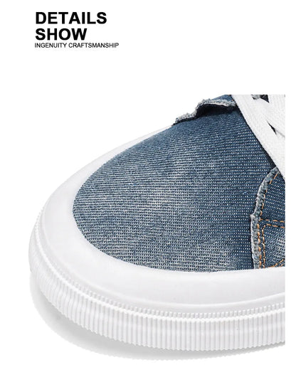 Men's Denim Style Canvas Sneaker