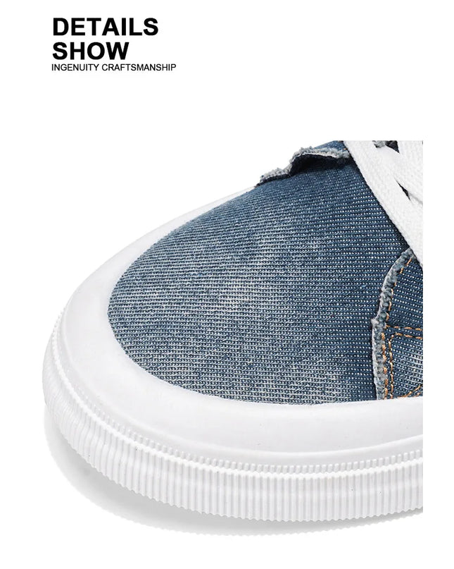 Men's Denim Style Canvas Sneaker
