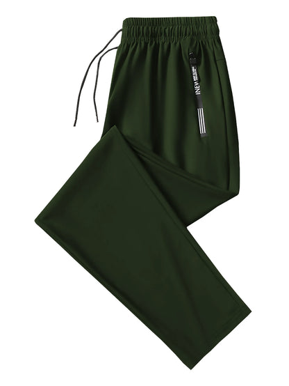Men's Lightweight, Breathable Thin Stretch Sweatpants – Comfortable & Flexible Activewear