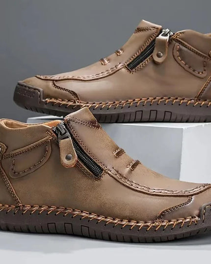 Handcrafted Men's Casual Leather Shoes