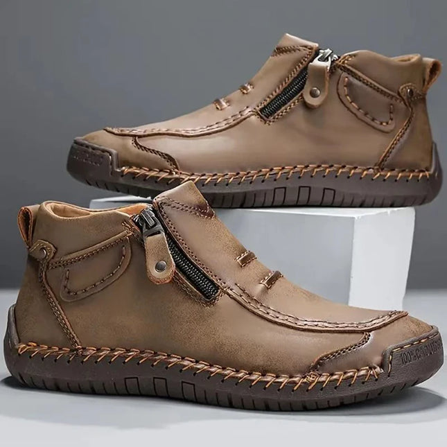 Handcrafted Men's Casual Leather Shoes