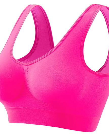 Women's Push-Up Sports  Bra - Breathable, Wire-Free, Pad Free - Various Colors