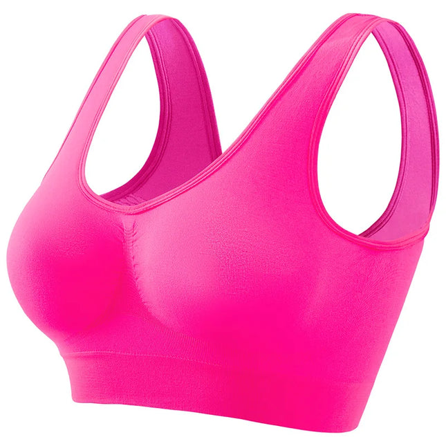 Women's Push-Up Sports  Bra - Breathable, Wire-Free, Pad Free - Various Colors