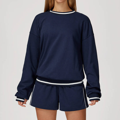 Women's Two-Piece Sweater and Sweatpants Set