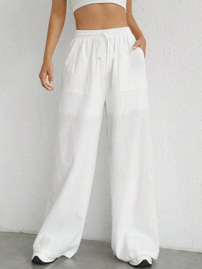 Women's Wide Leg Casual Pants – Comfortable & Trendy Wide-Leg Trousers