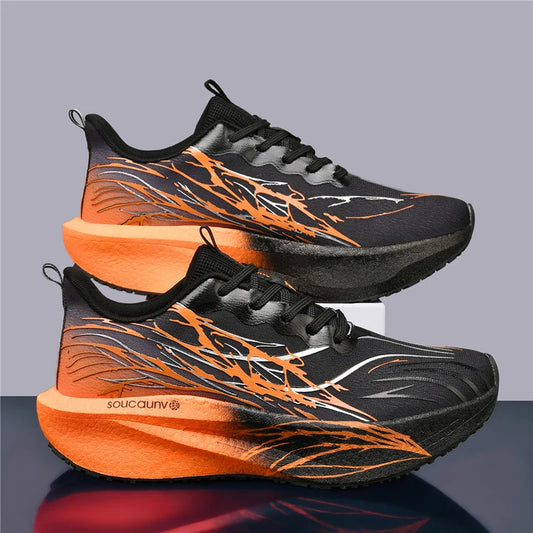 Men's Casual Breathable Lightweight Running Shoes Non-Slip Sneakers