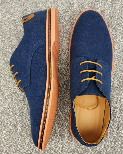 Men's Classic Oxford Casual Suede Shoes- Various Colors