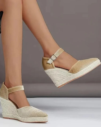 Women's Wedge Sandals - Comfortable Casual Footwear-Various Colors