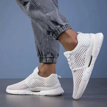 Lightweight Breathable Mesh Sneakers for Men - Comfortable & Stylish Athletic Footwear