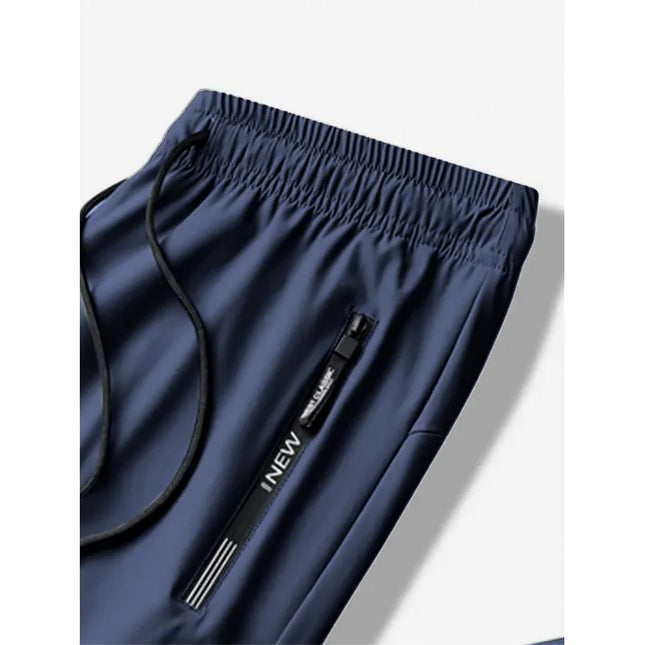 Men's 2-Pack Casual Quick-Drying Ice Silk Sweatpants