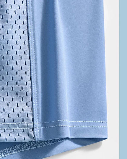 Men's Ice Silk Seamless Boxer Shorts - Antibacterial, Breathable Briefs