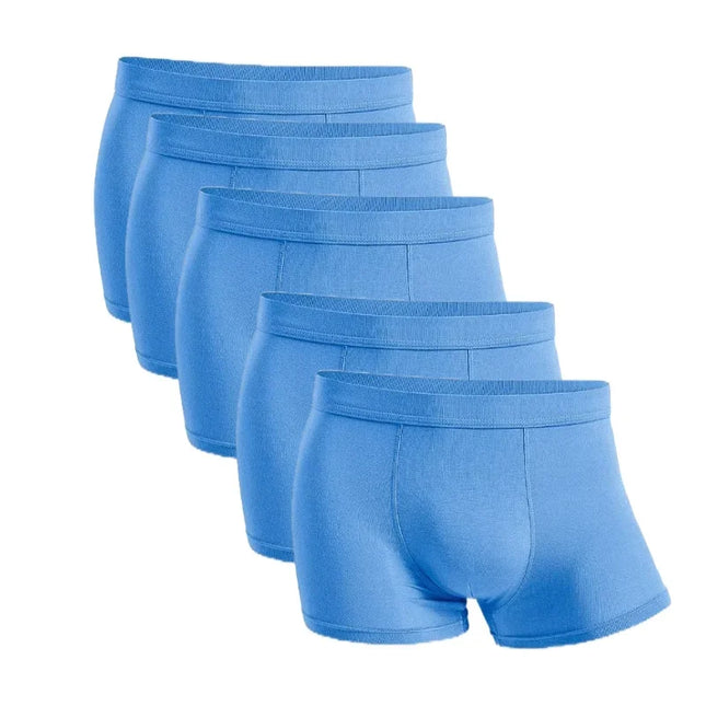 Five-Pack Bamboo Boxers for Men
