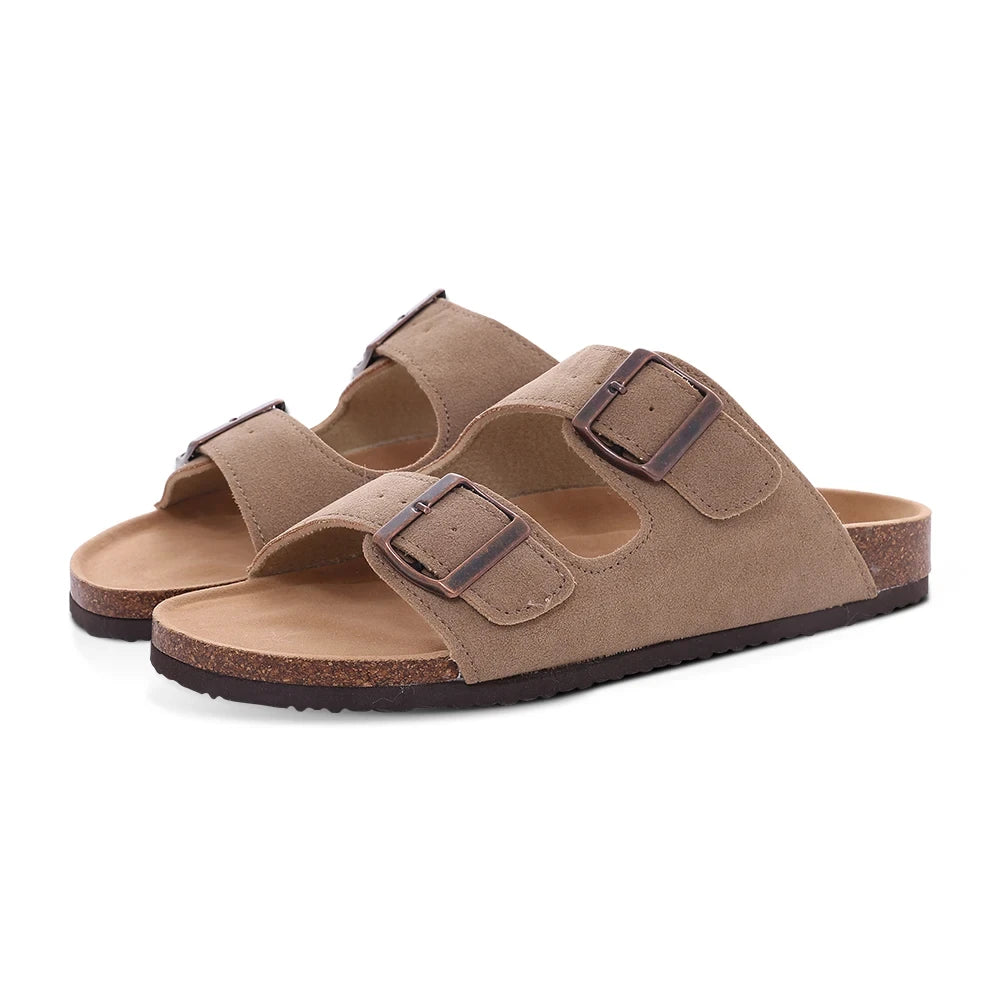 Elegant Women's Classic Suede Slippers