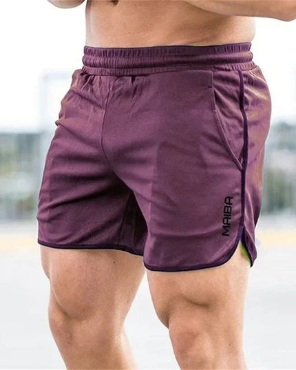 Men's Sports Fitness Shorts with Quick-Dry Fabric