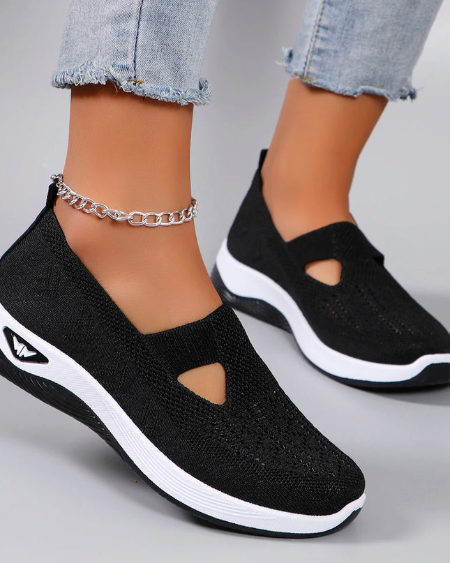 Women's Lightweight Breathable Non-Slip Sneakers - Various Colors