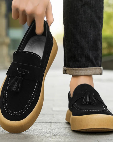 Men's Faux Suede Loafers