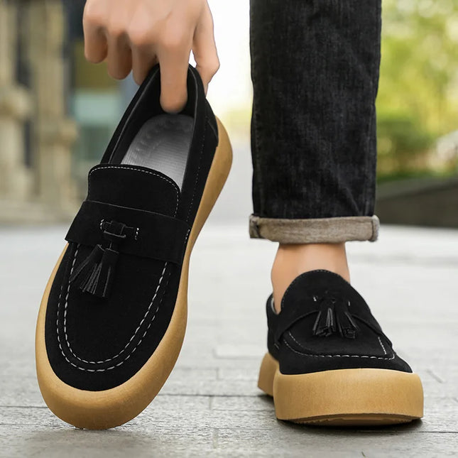 Men's Faux Suede Loafers