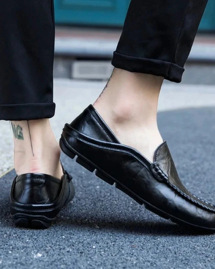 Men's Faux Leather Loafer