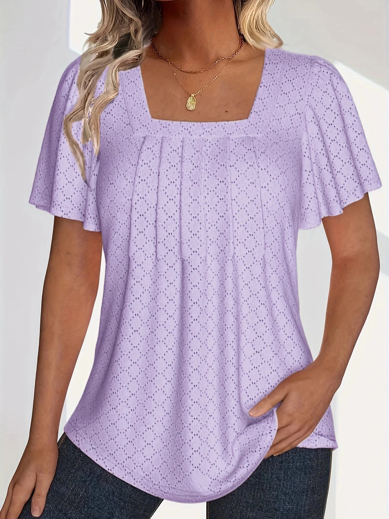 Stylish Women's Versatile Blouse with Loose Ruffle Sleeves