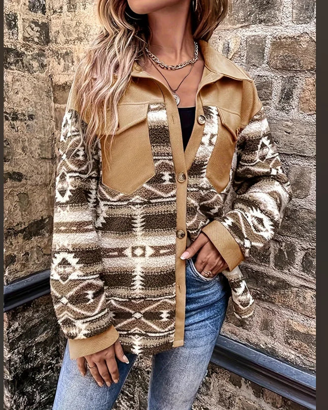 Women's  Plush Warm Temperament Jacket