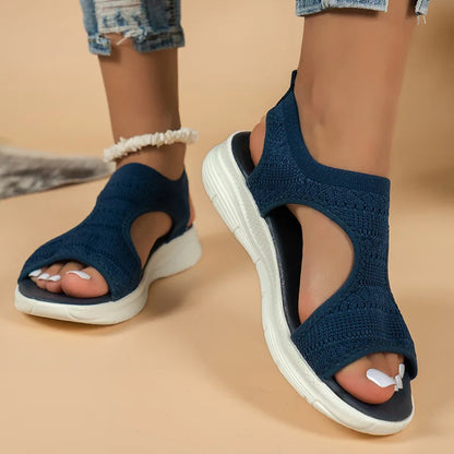 Women's Casual Comfort Wedge and Platform Sandals - Easy to Wear Sandals