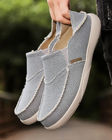 Men's Lightweight Canvas Slip-On Sneakers