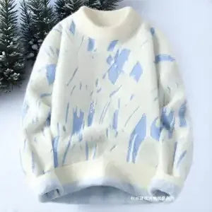 Men's Knitted Sweater - Warm, Stylish Knit Sweater for Men