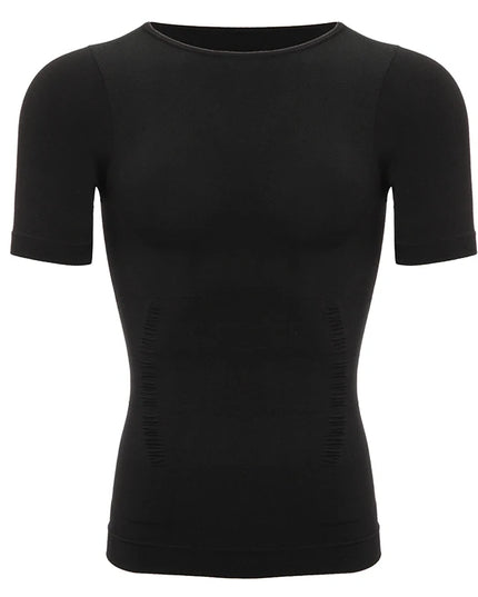 1/2 Piece Men's Body Shaper T-Shirt