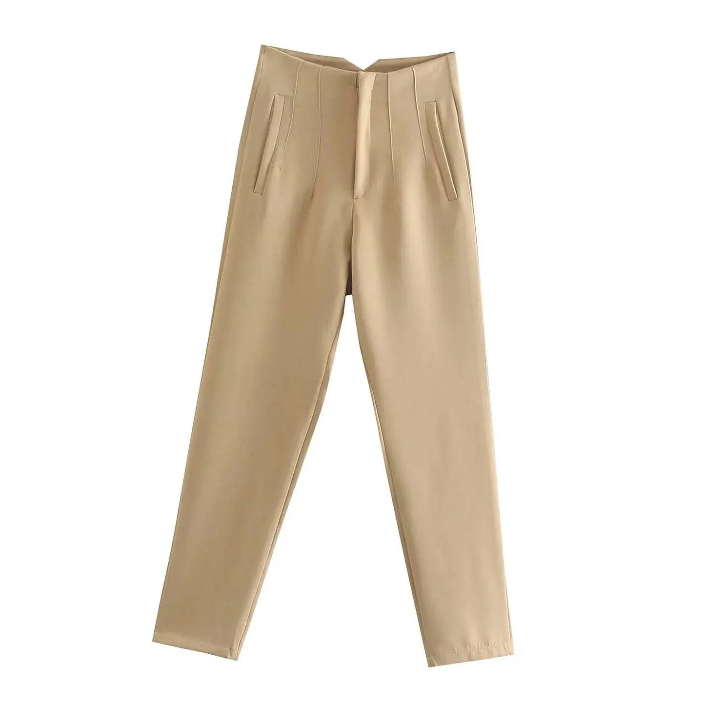 Women's Elegant High-Waist Pencil Pants