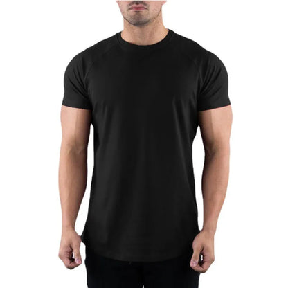Men's Short Sleeve Fitness Compression T-Shirt - Various Colors