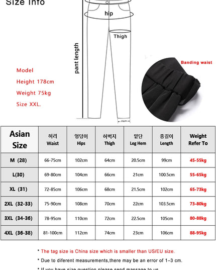 Men's Korean Style Straight Loose Wide Leg Casual Pants