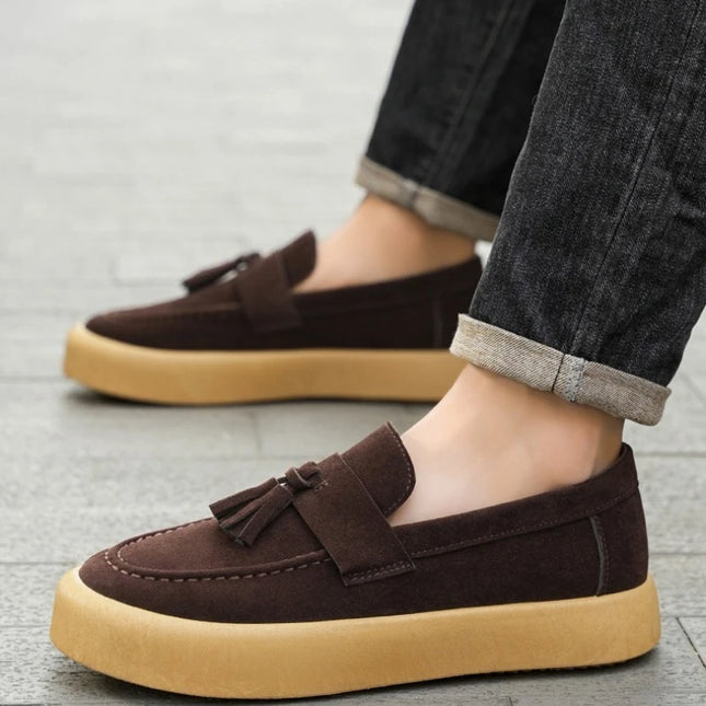 Men's Faux Suede Loafers