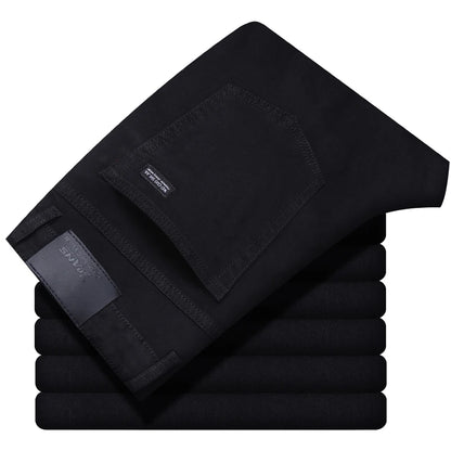Men's Classic Stretch Slim Fit Straight Leg Denim Jeans
