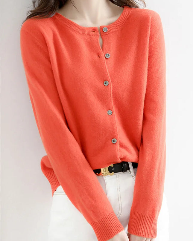 Women's Long Sleeve Cardigan Sweater