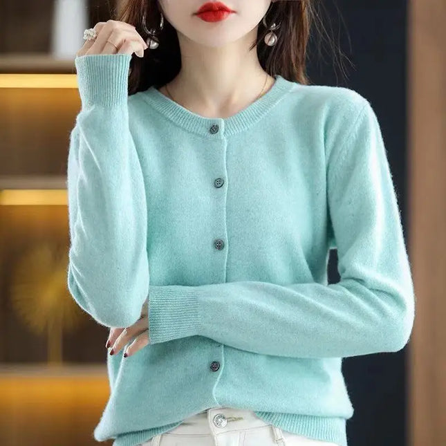 Women's Long Sleeve Cardigan Sweater