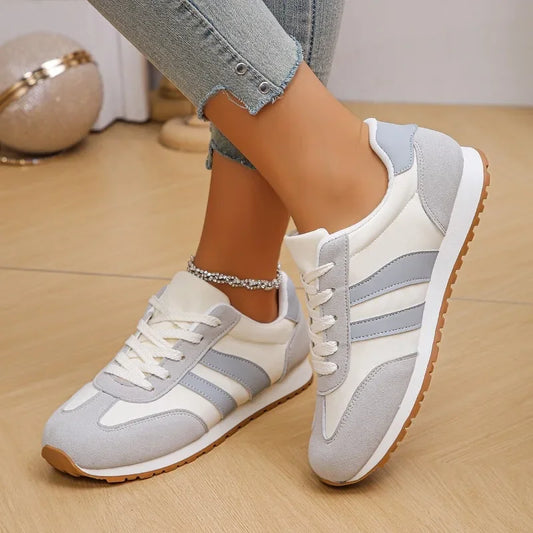 Women's Lightweight Breathable Lace-Up Sneakers