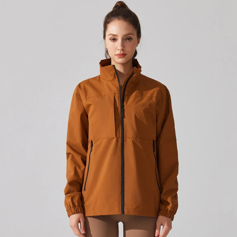 Women's Lightweight Waterproof Windbreaker Jacket