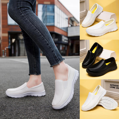 Women's Breathable Non-Slip Flat Shoes with Thick Sole