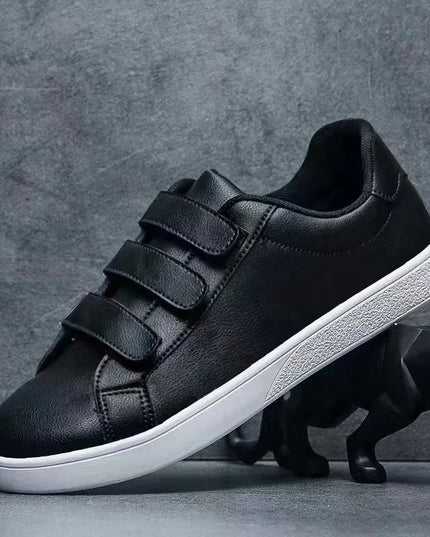 Men's Faux Leather Slip-On Sneakers
