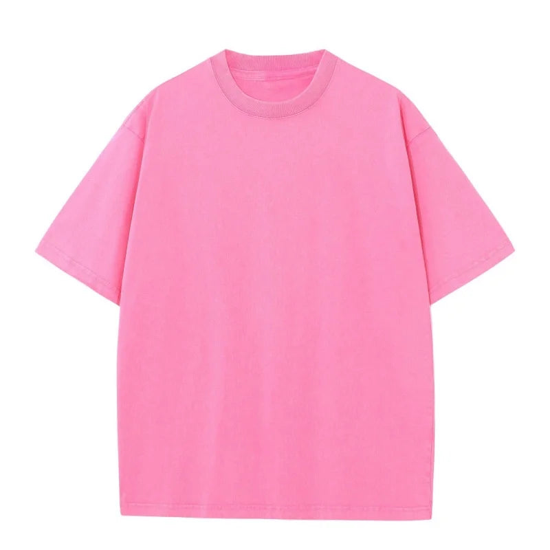 Men's Cotton Loose Fit Short Sleeve T-Shirt