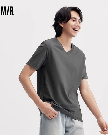 Semir Men's Slim-Fit V-Neck T-Shirt - Comfortable and Stylish Casual Wear