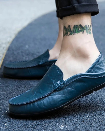 Men's Faux Leather Loafer