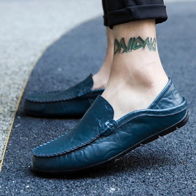 Men's Faux Leather Loafer