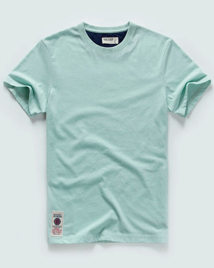 Men's Cotton Casual T-Shirt - Basic O-Neck Tee