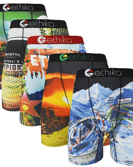 ETHIKA Men's Breathable Boxer Briefs